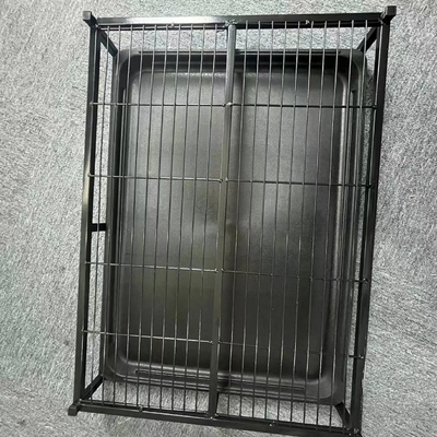 Quadratische Röhre Eisendraht Stahlrahmen für Hunde Urinals Spritz- und Schritt-proof Design
