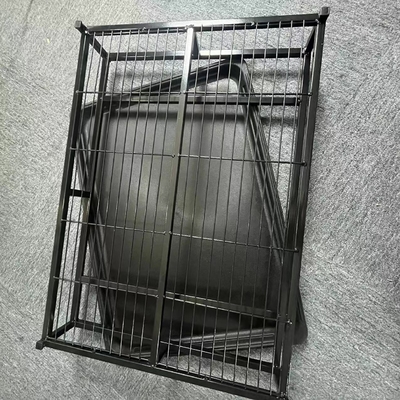 Quadratische Röhre Eisendraht Stahlrahmen für Hunde Urinals Spritz- und Schritt-proof Design