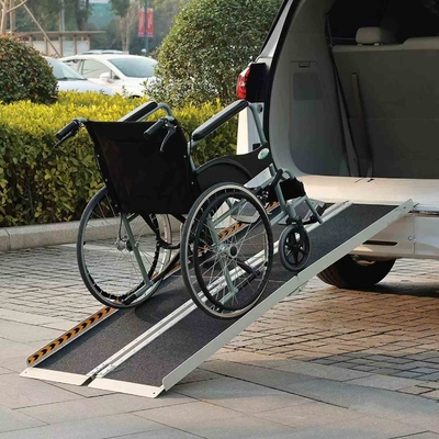 36cm Klappbare Portable Aluminium Mobility Scooter Rampe für die Heimat Treppen Treppen Türen Bordsteine