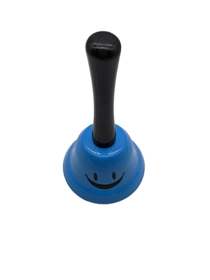 120g benutzerdefiniertes Logo Handgelenk Schreibtisch Glocke Kuss Anruf Glocke Schönes Party Spielzeug Ring für Hand Glocke