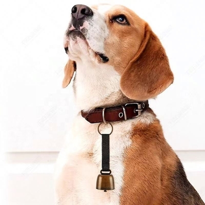 Schifffahrtshafen Shanghai oder Nanjing Hafen Edelstahl Mini-Haustier Hund Zauberbär Glocke