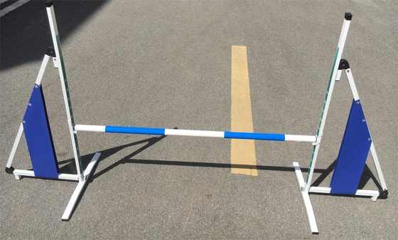 Aluminium-Hund Agilität Stahl-Stiel Sprung-Trainingsgerät für Haustiere für 20 GP-Ladung 70 Sets