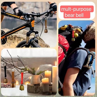 Produkt Außenwanderung Camping Warnung Bärenglocke mit Farbband Taille und Hundeglocke