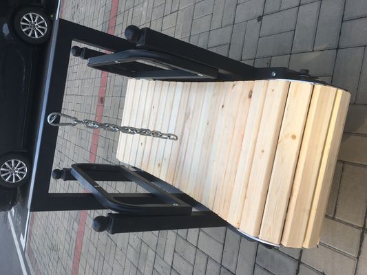 Anpassbares nicht elektrisches Laufband für Hunde für mittlere und große Rassen Holzrahmen