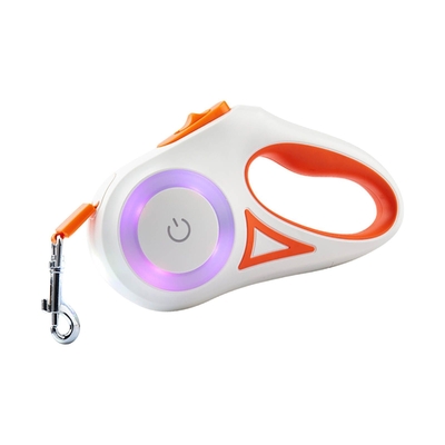 Custom Logo Automatische Haustier Hundeleine mit hellen LED-Leuchten und langlebigem Material