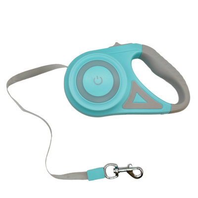 Pet Auto Leash Rückziehbare Hundeschleifleine mit langlebigen und verstellbaren LED-Licht