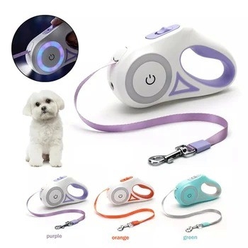 LED-beleuchtete Hundeleine für mittelgroße Hunde