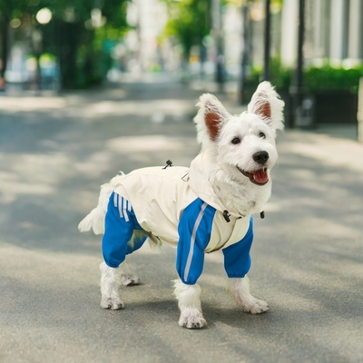Massiv wasserdichte Hunde Poncho für kleine mittelgroße Hunde Katzen reflektierende Regenjacke Fall