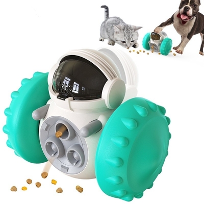Nachhaltige langfristige Leckage-Nahrungsmittelverteiler für Katzen und Hunde Balance-Auto-Spielzeug
