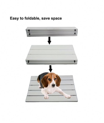 Klappbare Sommerheimtierkühlplatte aus Aluminium für Katzen und Hunde