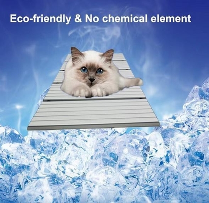 Klappbare Sommerheimtierkühlplatte aus Aluminium für Katzen und Hunde