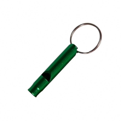 Farbenfrohe Aluminiumlegierung Notfallpfeife für Selbstverteidigung und Überlebensaktivitäten