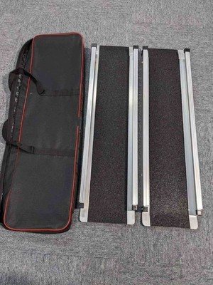 73cm offene Breite T3-T8 Aluminium-Rampen für die Stufen Türen Treppen rutschfeste Oberfläche