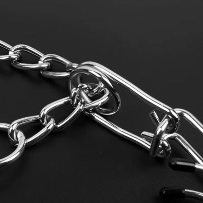 Design Metall abnehmbare Hunde-Training-Kette Kragen für personalisierte Tier-Training