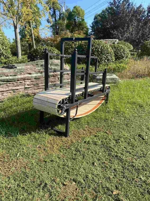 175cm*52cm*130cm/200cm*58cm*150cm Holz-Slat-Laufband für maßgeschneiderte Hundetraining