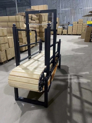 175cm*52cm*130cm/200cm*58cm*150cm Holz-Slat-Laufband für maßgeschneiderte Hundetraining