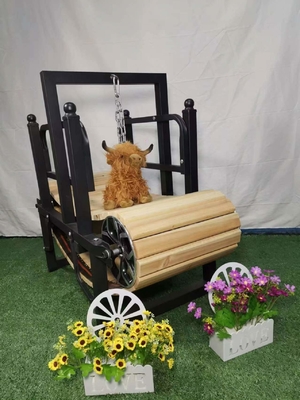Holz Customized Logo Tier Laufband für Hunde Haustiere Aluminium Laufband Walking Machine