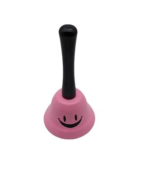 Hand Glocke benutzerdefiniertes Logo Handgriff Schreibtisch Glocke Kuss Ruf Glocke zum Anrufen Süßer Party Spielzeug Ring