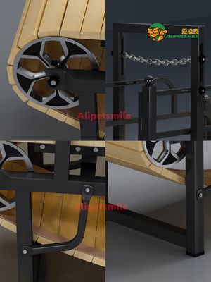 Customized Motorisierte Hunde Laufband für Tier Training Farbe Optionen und Haltbarkeit