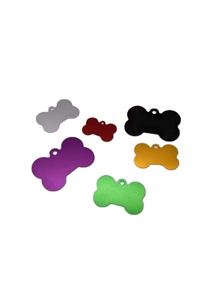 Custom Anodisierte Aluminium-Legierung Hunde-Tag Edelstahl-ID-Tag für Ihren treuen Freund