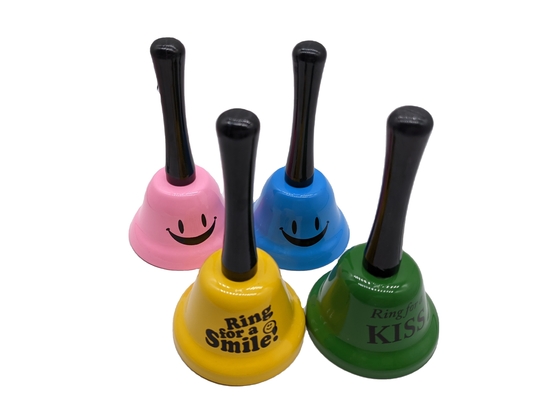 Bequeme 75mm*135mm Kinderhandschwingende Bettglocke zum Anrufen von Restaurants