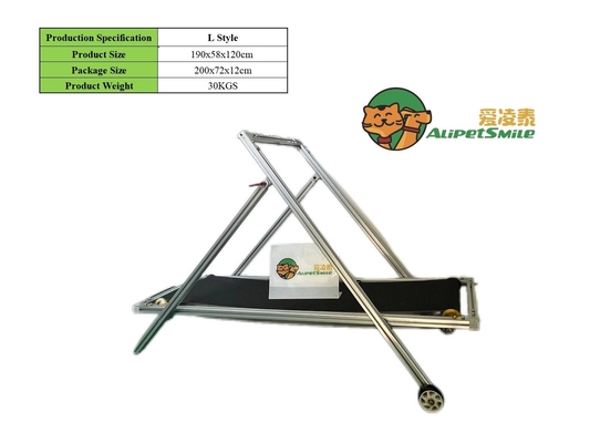 Einstellbare Teppichmühle für Hunde für nachhaltiges Lauftraining 20 GP Belastung 70 Sets