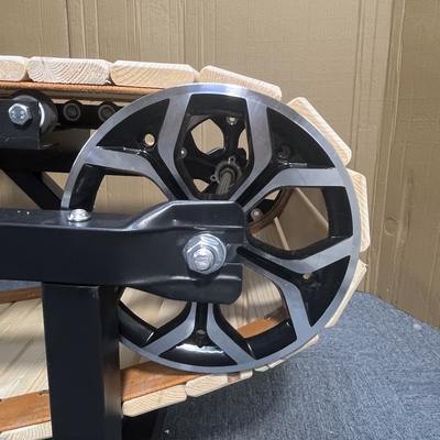 Ersetzbare Acrylplatte aus Stahl Holz Trainingshund Baffle für Laufband Agilität