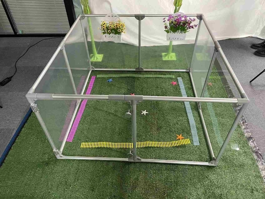 Maßgeschneiderte leichte tragbare Tierzaun Pet Playpen Käfig mit robuster Flexibilität