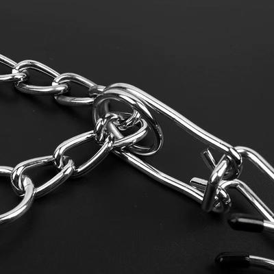 Kundengröße Metall abnehmbare Hunde-Trainingskette Kragen mit persönlicher Ausbildung