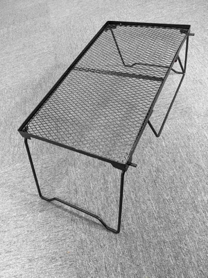 Tragbares Metall-Hoch-Hundebett Atmungsglas Luxus-Haustierbett mit Klappdesign