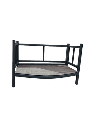 Feuchtigkeitsdichtes Metall Hochbett für Luxushunde und Katzen Nachhaltiges Design