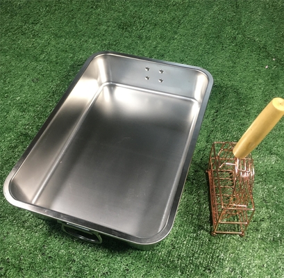 45x30x10cm Größe Waschbare Katzentoilettenschachtel zur Reinigung von Haustieren aus Edelstahl