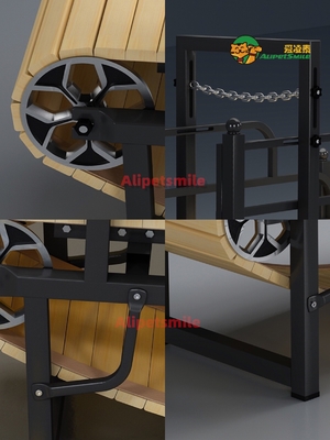Große Hundelaufbahn für optimale Bewegung Anodisierungspulverbeschichtung oder Elektrophorese