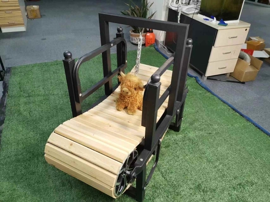 Holz Papier Stahl kleine Größe Maßgeschneiderte Trainingsmaschine für nicht angetriebenen Hund Laufband