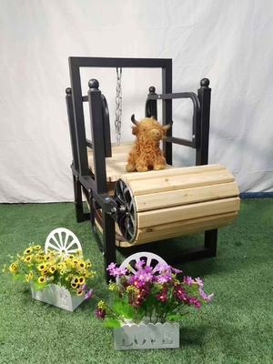 Holz Papier Stahl kleine Größe Maßgeschneiderte Trainingsmaschine für nicht angetriebenen Hund Laufband