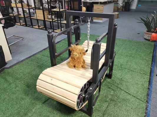 Holz Papier Stahl kleine Größe Maßgeschneiderte Trainingsmaschine für nicht angetriebenen Hund Laufband