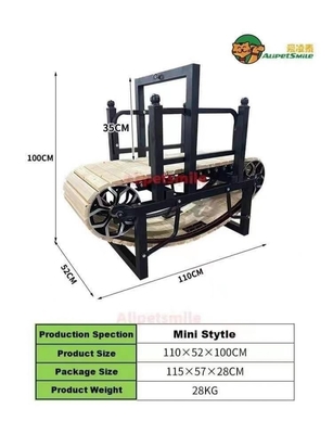 175cm*52cm*130cm/200cm*58cm*150cm Hundelaufband Robustes Holz Ideal für Indoor-Training