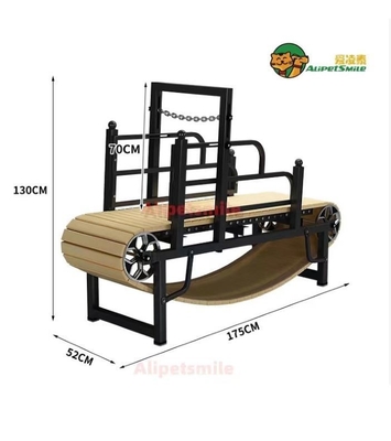 Custom Aluminium-Alloy-Papier-Haustier tägliches Training Eisen Kleines Holz Walking Running Machine