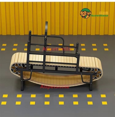 Custom Aluminium-Alloy-Papier-Haustier tägliches Training Eisen Kleines Holz Walking Running Machine