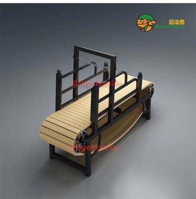 Custom Aluminium-Alloy-Papier-Haustier tägliches Training Eisen Kleines Holz Walking Running Machine
