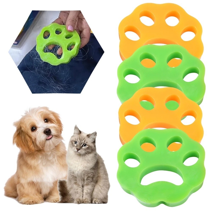Ladekontingente 40 HQ 168 Sets Haustier Hund Katze Haare entfernen Werkzeug mit Siliziumstoff