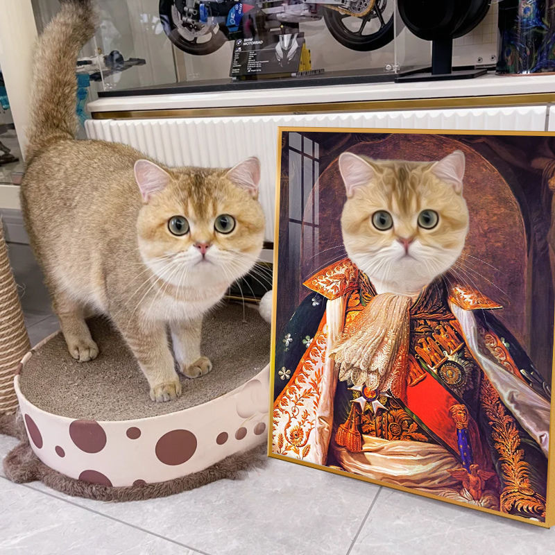Haustierporträt Aluminiumlegierung Fotoraum kundenspezifisches Souvenir für Hunde und Katzen