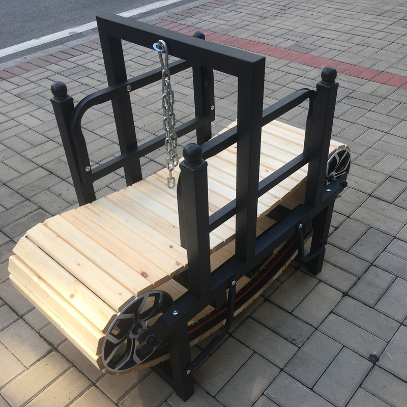 6063/6061/6005/6082/6060 Alloy-Hundelaufband für Innen-Außen 220 lb Kapazität Groß