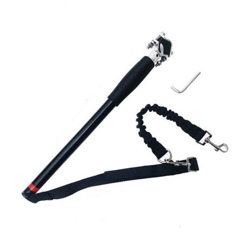 Alle Fahrräder Einfach zu installieren Fahrrad Hundeleine Sicherheit Hunde Fahrradleine geeignet für Schwarz