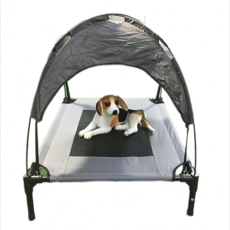 REPTILEN Sonnenschirm Tierzelt Hochbett für Sommercamping im Freien und Legierungsrahmen