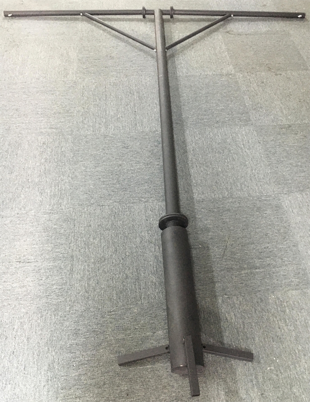 22.5 kg Dauerhafte 360° drehende Hunde-Training-Stielhalterung für Sprung-Übungstraining